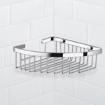 Nameeks NFA022 Chrome Corner Wire Shower Basket